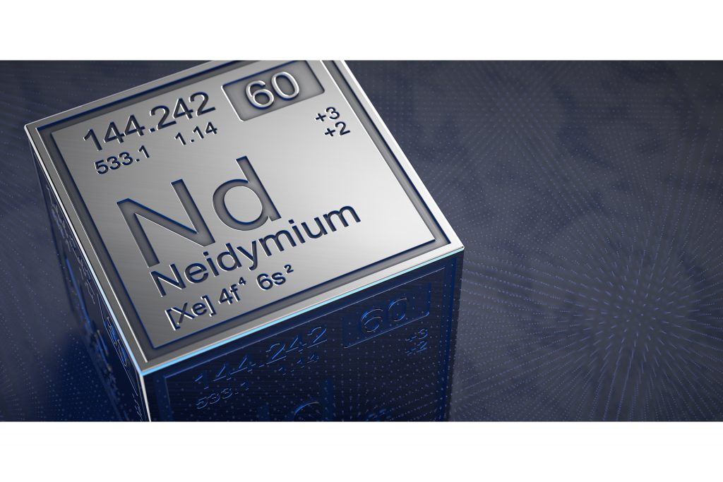 Neodymium een van de belangrijkste grondstoffen voor de energie transitie